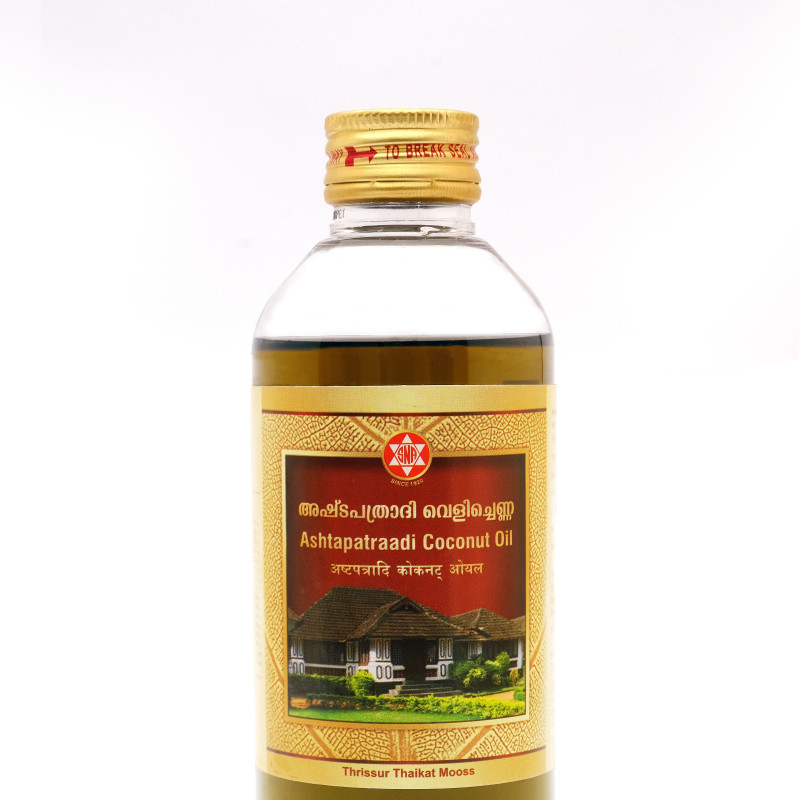 SNA OUSHADHASALA Ashtapatraadi Coconut Oil Bottle of 200 ML