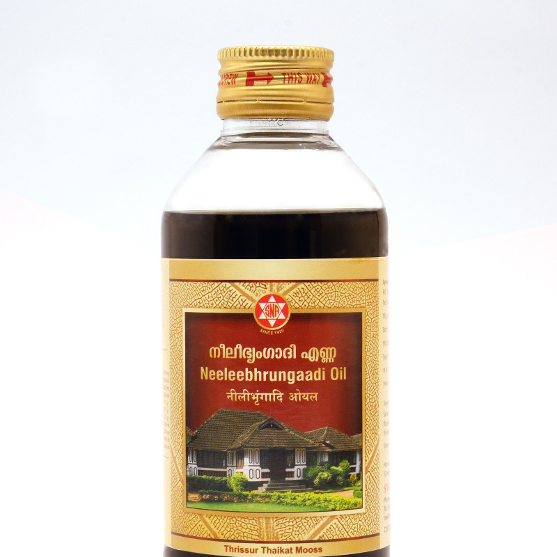 SNA OUSHADHASALA Neeleebhrungaadi Oil Bottle of 200 ML