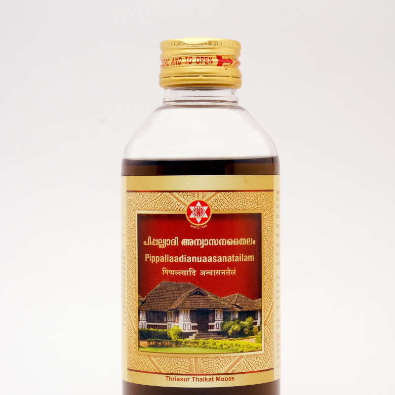 SNA OUSHADHASALA Pippaliaadi Anuaasana Tailam Bottle of 200 ML