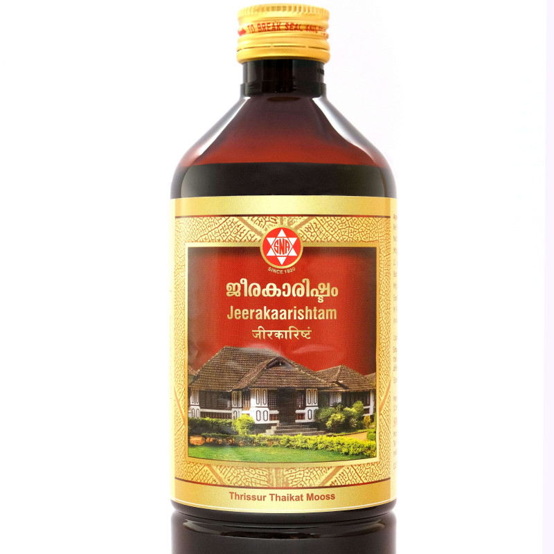 SNA OUSHADHASALA Jeerakaarishtam Bottle of 450 ML