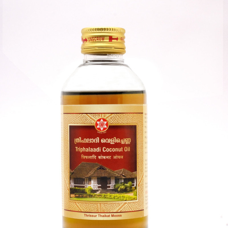 SNA OUSHADHASALA Triphalaadi Coconut Oil Bottle of 200 ML