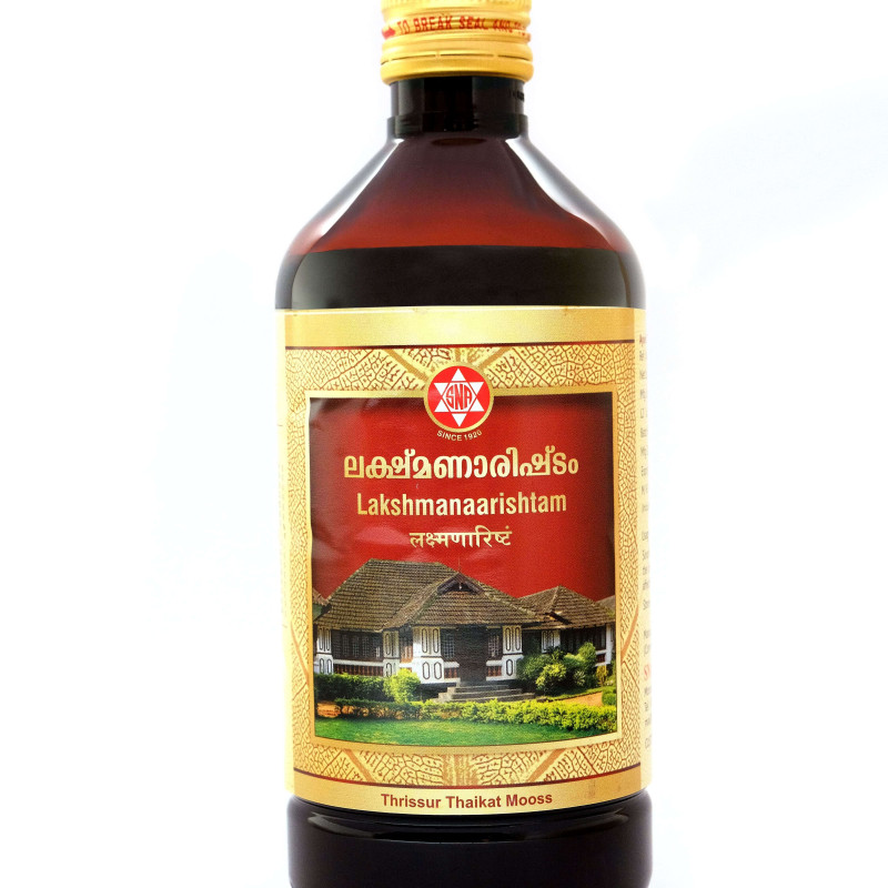 SNA OUSHADHASALA Lakshmanaarishtam Bottle of 450 ML