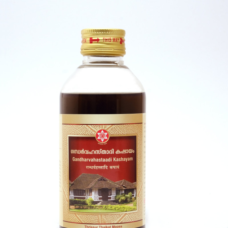 SNA OUSHADHASALA Gandharvahastaadi Kashayam Bottle of 200 ML