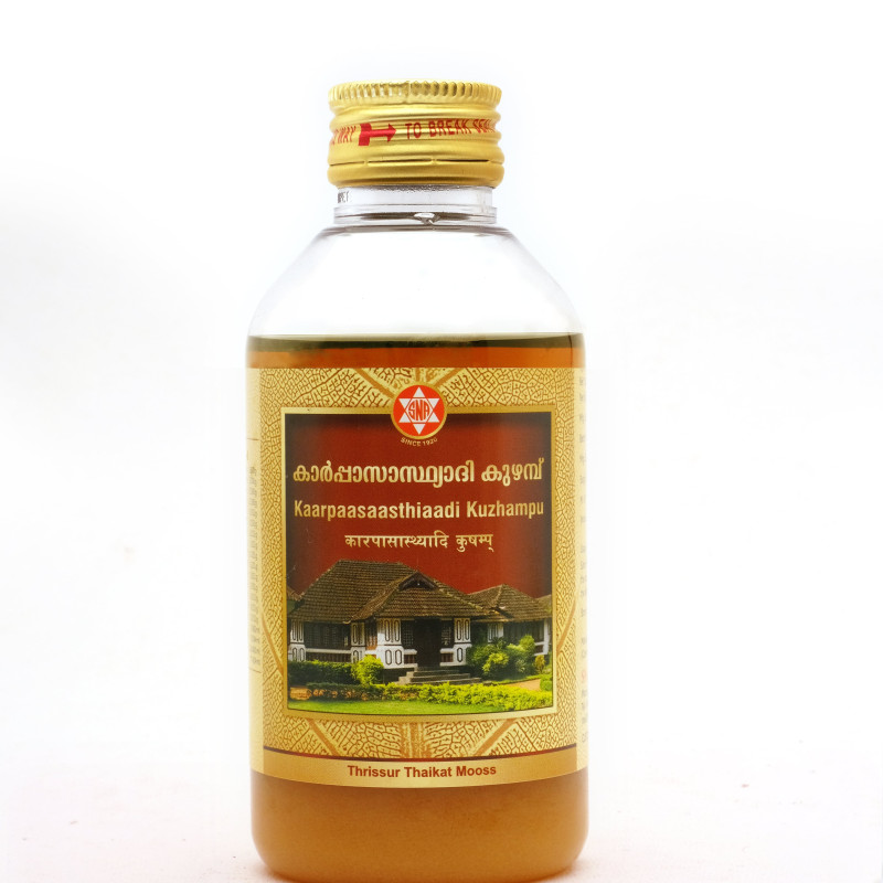 SNA OUSHADHASALA Kaarpaasaasthiaadi Kuzhampu Bottle of 200 ML