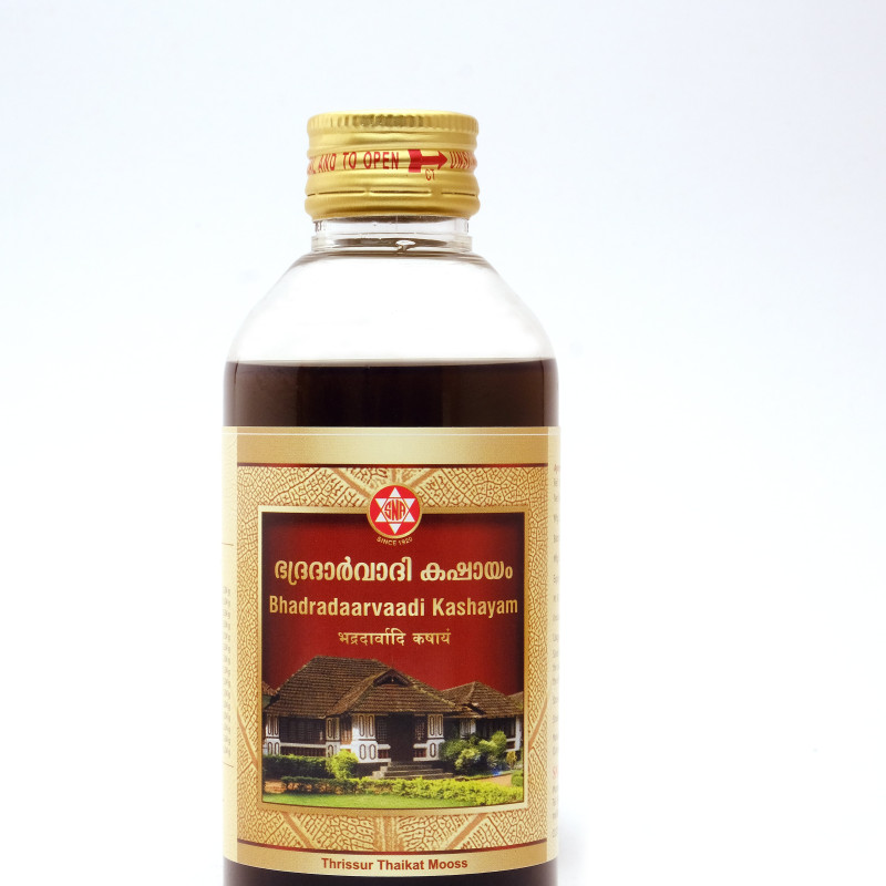 SNA OUSHADHASALA Bhadradaarvaadi Kashayam Bottle of 200 ML