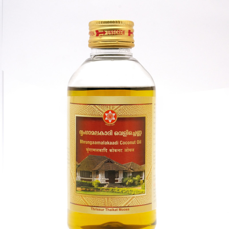 SNA OUSHADHASALA Bhrungaamalakaadi Coconut Oil Bottle of 200 ML