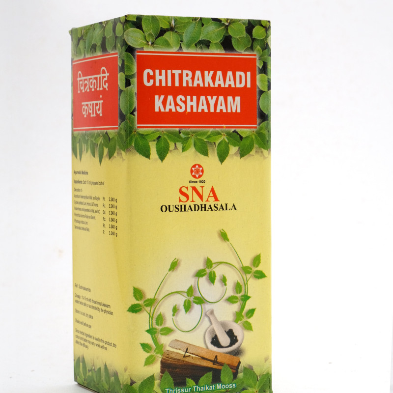 SNA OUSHADHASALA Chitrakaadi kashayam Bottle of 200 ML