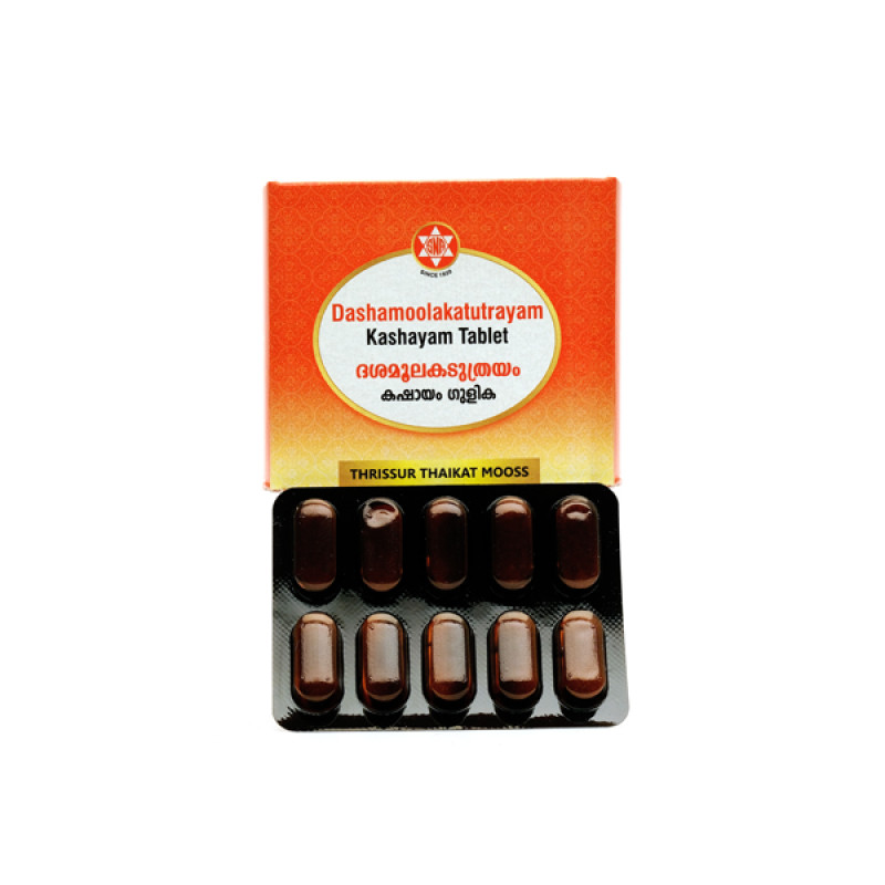 SNA OUSHADHASALA Dashamoolakatutrayam kashayam tablet Strip of 100 QTY