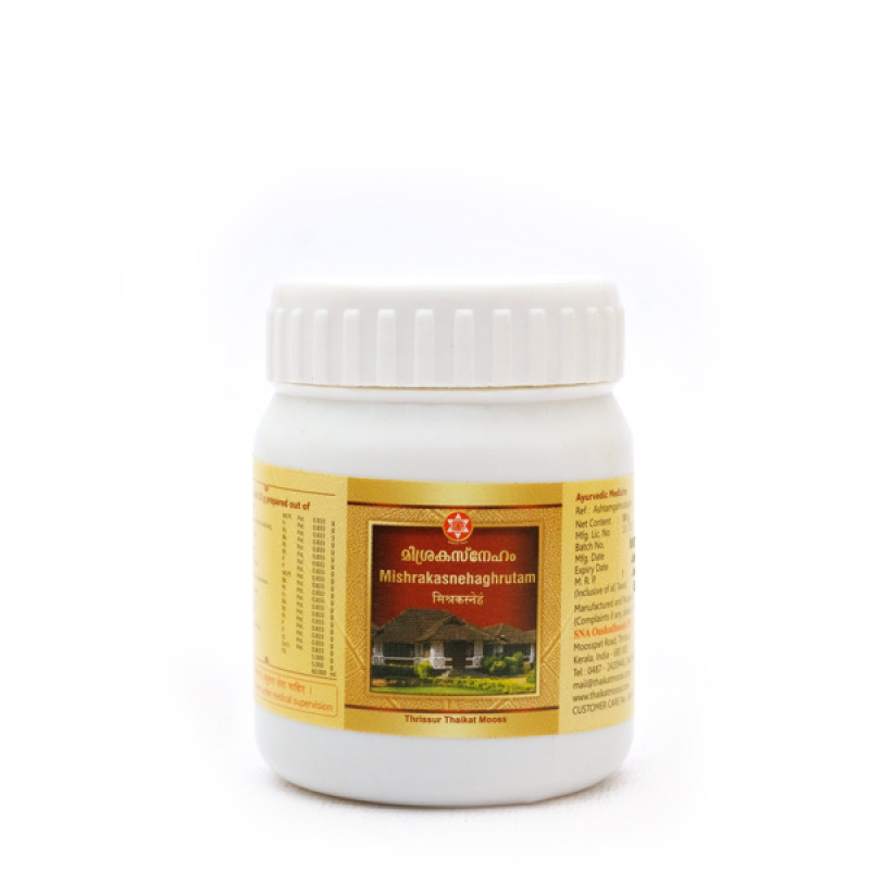 SNA OUSHADHASALA Mishrakasneham Jar of 50 GM